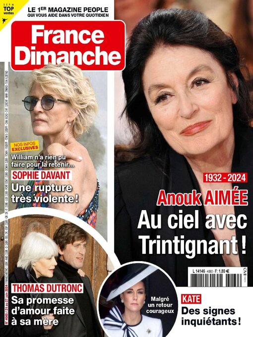 Title details for France Dimanche by CMI Publishing - Available